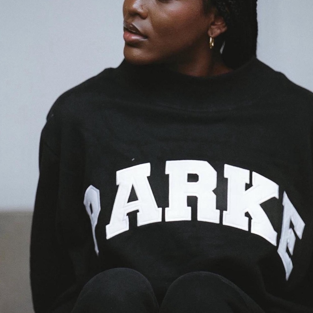 ISO BLACK PARKE MOCKNECK XXL OR L/XL